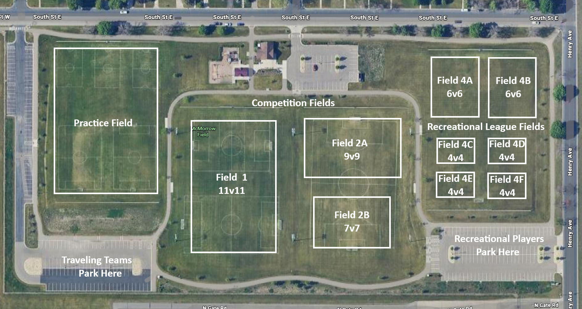 2026 McMorrow Field Map